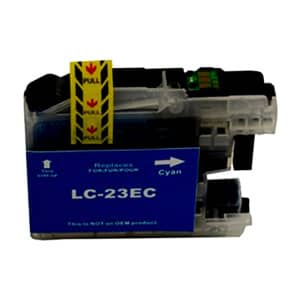 Brother Compatible for LC23EXL Cyan Cartridge