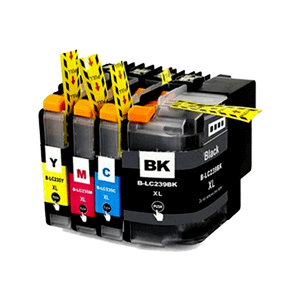 LC239XL / LC235XL Compatible Set of 4 for Brother - Bk/C/M/Y