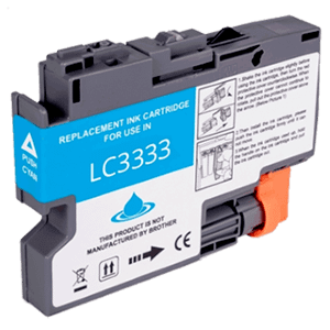 Compatible Brother LC3333C Cyan Ink