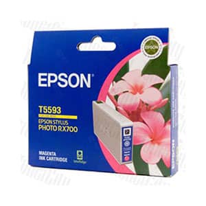 Epson Genuine T5593 Magenta Ink Cartridge - Stylus Photo RX700