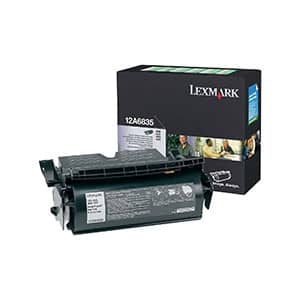 Lexmark Genuine 12A6835 High Capacity Black Cartridge