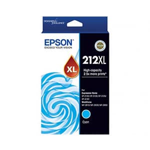 Epson 212XL High Capacity Cyan Ink Cartridge