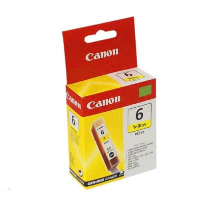 Genuine Canon BCI6Y Yellow Ink Tank