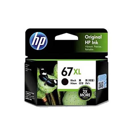 HP 67XL High Capacity Black Ink Cartridge