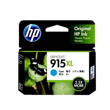 HP 915XL Cyan Hi Capacity Ink Cartridge