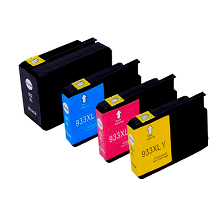 932XL / 933XL Compatible Ink Set of 4 (Bk/C/M/Y) - ZHP932XLSET
