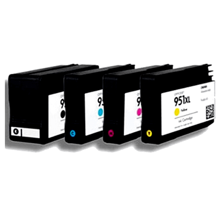 950XL Compatible HP Ink Set of 4 (BkCMY)