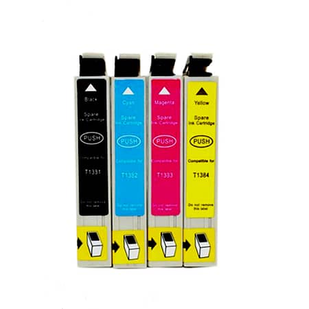 Compatible Epson 138 Rainbow Pack (B/C/M/Y)