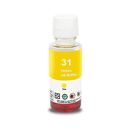 Compatible HP #31 SmartTank Yellow Ink Bottle