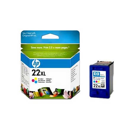 HP Genuine 22XL Hi-capacity Colour Cartridge
