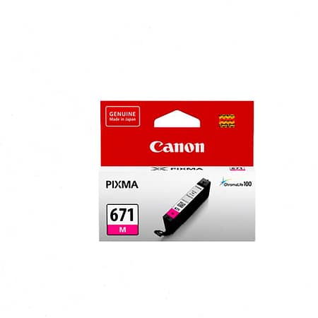 Genuine Canon Magenta Ink- CLI671M