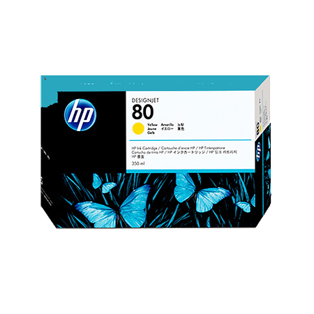 HPC4848A - 80 HP Yellow Cartridge for DesignJet