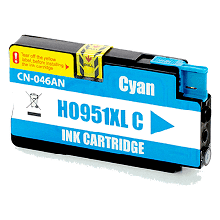 IHP951C Premium Compatible HP 951XL Cyan High Yield Ink Cartridge - CN046AA