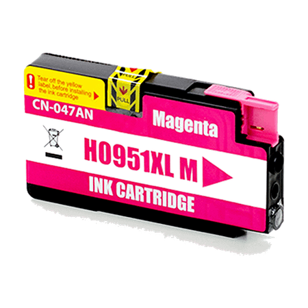 Premium Compatible HP 951XL Magenta CN047AA High Yield Ink Cartridge- IHP951M