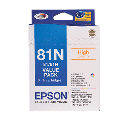 Epson 81N HY Ink Value Pack