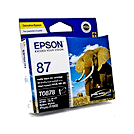 Epson Genuine  87 T0878 Matte Black Ink Cartridge - R1900