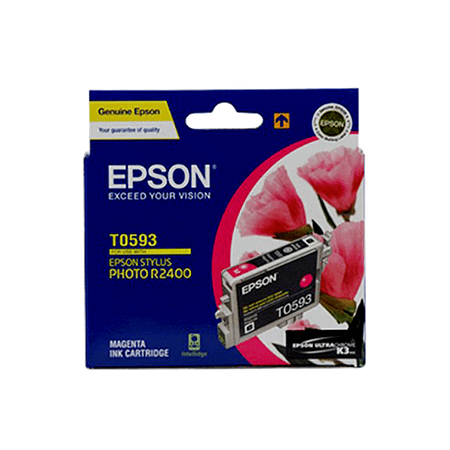 Epson Genuine  T0593 Magenta Ink Cartridge - R2400