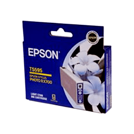 Epson Genuine T5595 Light Cyan Ink Cartridge - Stylus Photo RX700