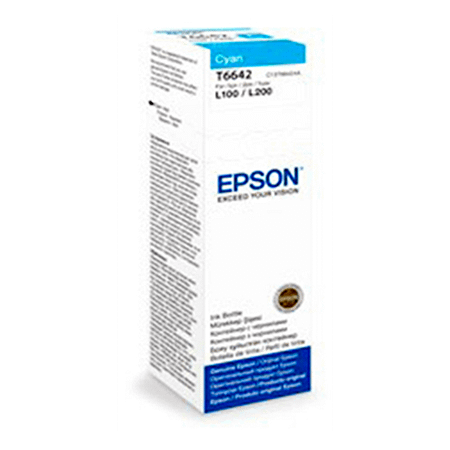 Epson Genuine T6642 - Cyan ink bottle