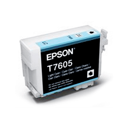 Epson Genuine UltraChrome HD Ink - Light Cyan Ink Cartridge (EPT760500)