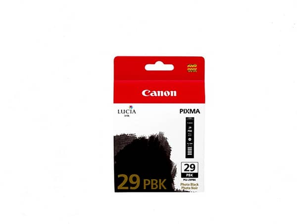 Genuine Canon PGI29PBK Photo Black Ink Catridge